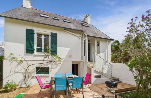 Ile-Tudy Ski Chalet | House 30m from the beach - Large garden - for 6