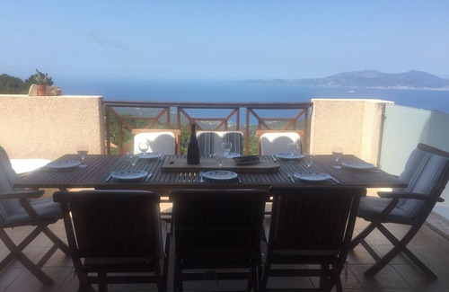 Coti-Chiavari House | HOUSE 8 PEOPLE MAGNIFICENT VIEW GULF AJACCIO