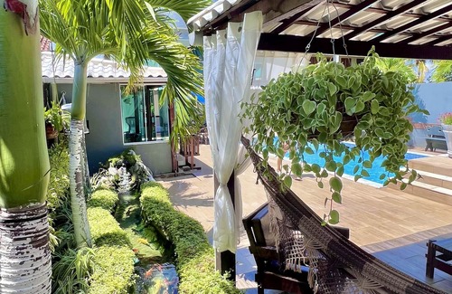 Ipojuca House | House by the sea Chicken harbor /Serrambi thermal pool /games room