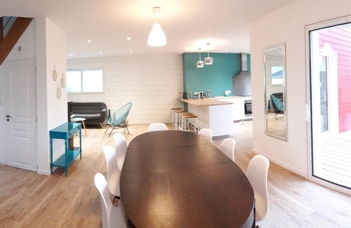 Denneville House | House classified wood 4 * 50m from the beach - 12 pers - Denneville - Cotentin
