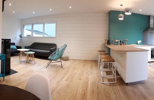 Denneville House | House classified wood 4 * 50m from the beach - 12 pers - Denneville - Cotentin