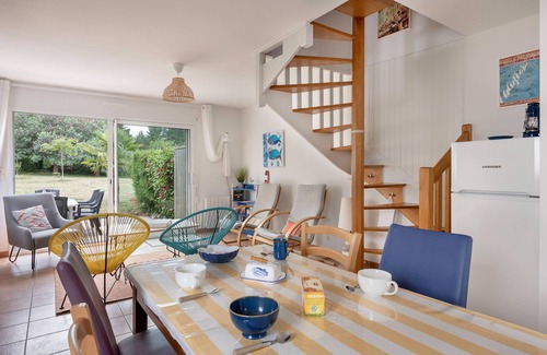 Arzon Ski Chalet | House for 5 - Large garden - 700m from beach