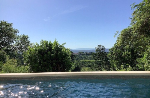Saint-Andre-d'Olerargues Cottage | House with pool and a fantastic view