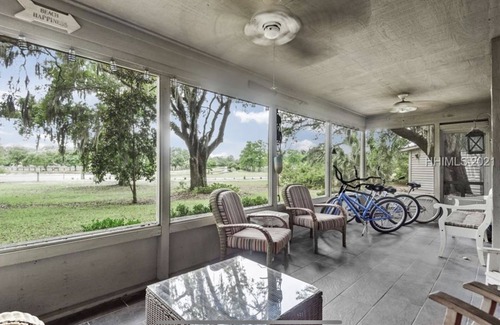 Lawton Woods House | House in Sea Pines w Parking, Bikes, Trail, Fire Pit, BBQ Grill