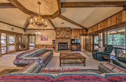 Ruidoso House | House of Angels Retreat with Deck Near Winter Park