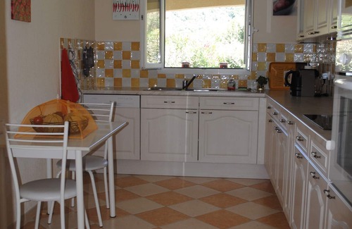 Chambonas House | House on one level, quiet, with garden and pool