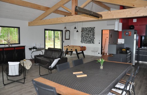 Saint-Girons Plage House | House on stilts, in the forest 4 km from the beach