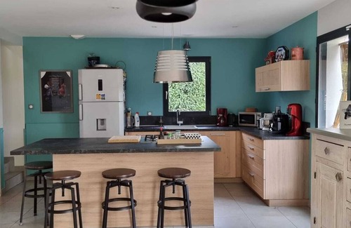 Saint-Julien-du-Serre House | House with swimming pool, garden, terrace with panoramic view Ardèche