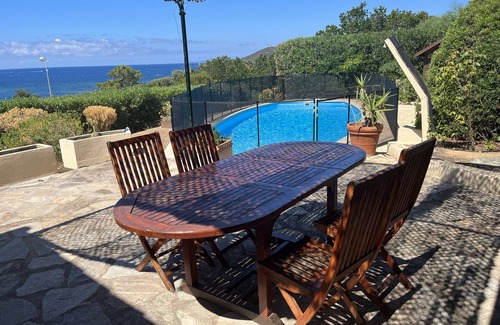 Isolella Villa | House with a beautiful view, facing the sea, confidential beach 30 metres away