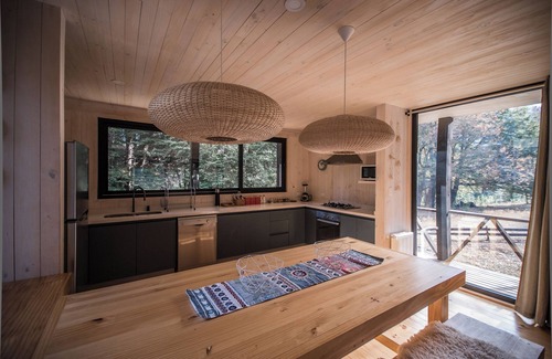 Malalcahuello House | House with Forest and Hot-Tub in Malalcahuello near Corralco