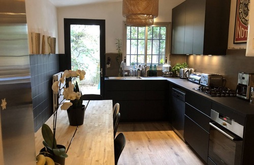 8th Arrondissement House | House with garden Marseille Pointe Rouge near beaches