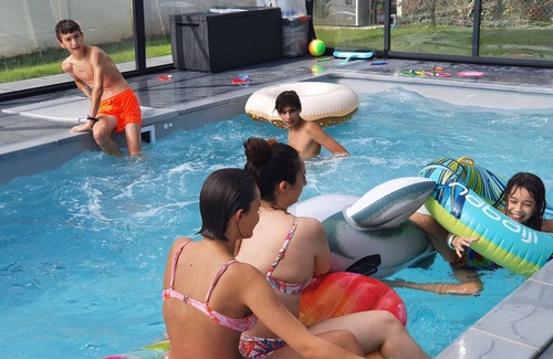 Ranville House | House with indoor swimming pool heated to 28° from April 8 to October 31