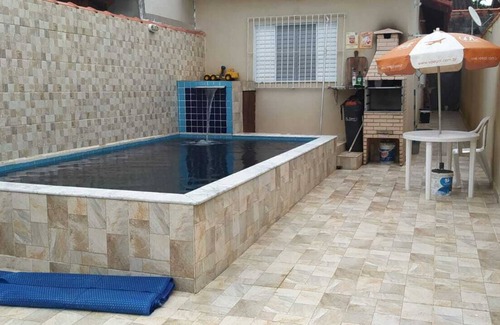 Itanhaem House | House with pool near the beach, safe w/WIFI