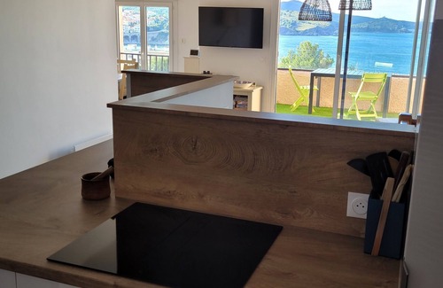 Banyuls-sur-Mer House | House with sea view - 100m 2 - Terraces - 4 bedrooms - 2 bathrooms - AC - WiFi