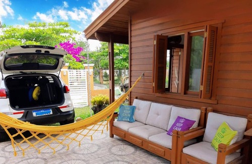 Arroio Teixeira House | House with swimming pool, kiosk, air conditioning. Near the sea.