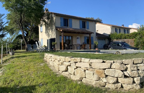 Grignan House | House with swimming pool 500m from village center