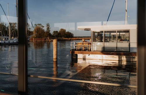 Peenemuende Boat Rental | Houseboat Trinity, a sealoft on the Baltic Sea in Peenemünde Island Usedom