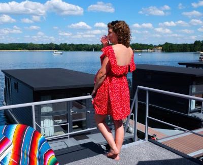 Middelaar House | Houseboats Mookerplas met dakterras