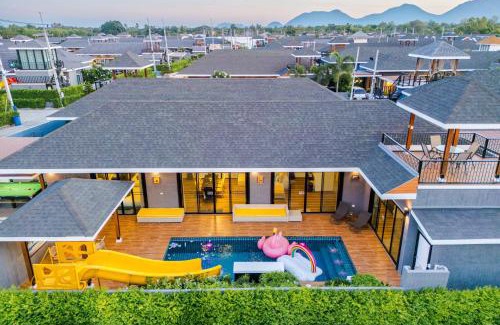 Kao Yai Villa | Hua Hin Pool Villa and Pool table with 3 bedrooms, 3 bathrooms near Cha-Am beach
