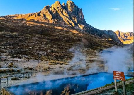 Huaraz Other | HUAYHUASH TREK HOTSPRINGS start and finish in hotsprings 10 days one night purchase valued in 10 days trekking