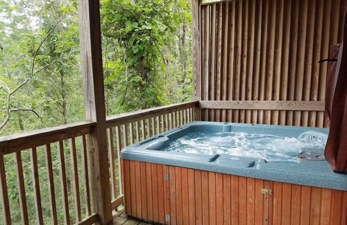 Gatlinburg Cabin | Huge 1MBR/2BA, sleeps 8, Pet Friendly, Pool, Mt view