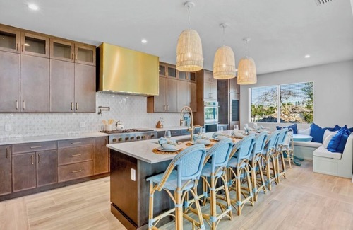 Anna Maria House | Huge Fall Discounts! New Breathtaking Canal front Home on Best street in AMI!