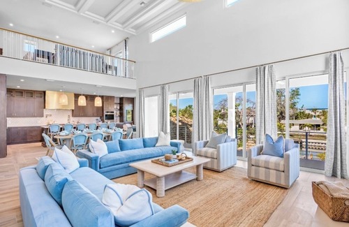 Anna Maria House | Huge Fall Discounts! New Breathtaking Canal front Home on Best street in AMI!