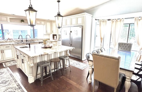 Mesa House | Huge Heated Pool, Rope Swing, Slide, Spa, Games on 1 acre & Pool house.