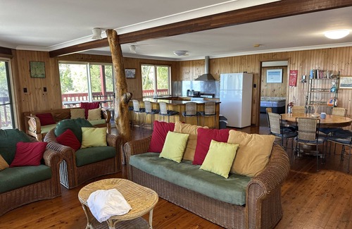Orchid Beach House | Huge holiday house Orchid Beach Fraser Island K'gari with whale watching views!