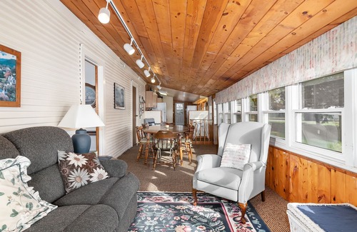Newaygo House | Huge lake house. 3 levels. 9 bedrooms. Great for groups. Large beach. Fire pit.