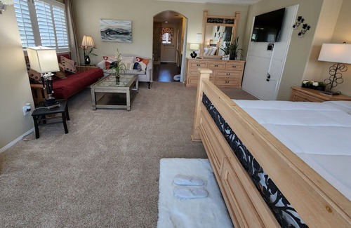 Murrieta Apartment | Huge luxurious Master Bedroom Suite w/ full privacy & View
