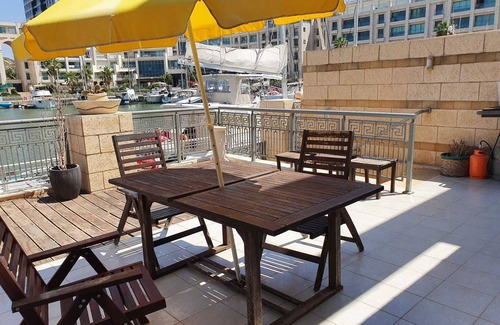 Herzliya Pituach Apartment | Huge patio apt in Herzlia