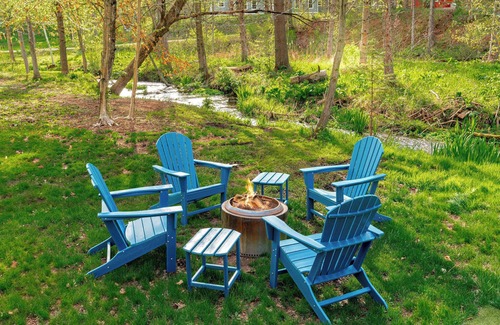 St Croix Falls RV Rental | Huge tent with AC at Big Rock Creek