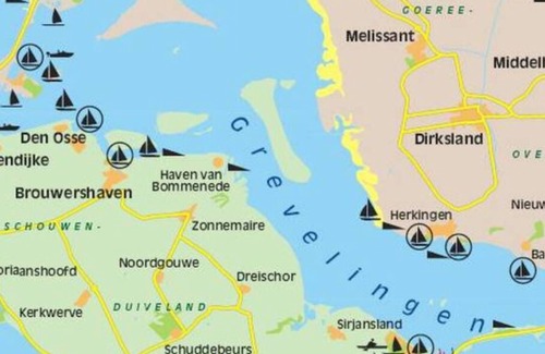 Battenoord House | “Huize Polderzicht” ligt op Goeree-Overflakkee ca 50 meter v.h. Grevelingenmeer.