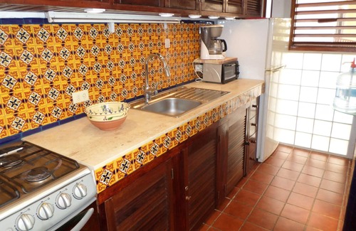 Akumal Apartment | HUMBLE/RIGHT ON THE BEACH/IN CONDO-HOTEL/0.6mi DIRT ROAD TO GET TO IT