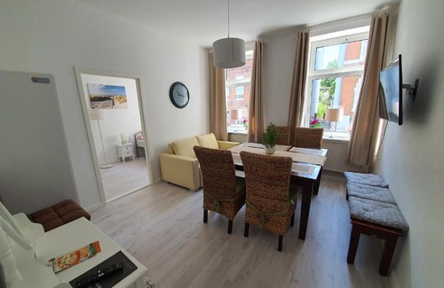 Zentrum Apartment | Husum Zentrum bis 5 Personen