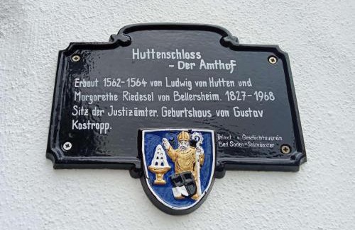 Bad Soden-Salmuenster Apartment | Huttenschloss
