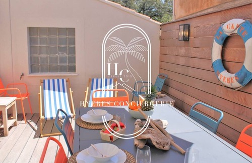 La Capte Apartment | Hyères-Plage La Capte T2 Neuf RDJ/CLiM/WiFi