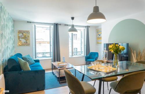 Pontarlier Apartment | Hypercentre, authentique, calme - La distillerie