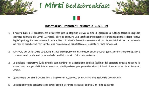 Olbia Bed & Breakfast | I Mirti B&B
