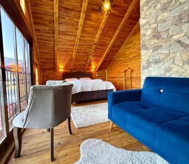 Macka Ski Chalet | İsgobya Dağ Evleri Sümela Manastırı