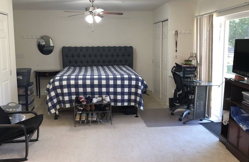 Dulles Town Center Apartment | IAD/Corporate Housing/1st Fl. Large Studio Apt./60D