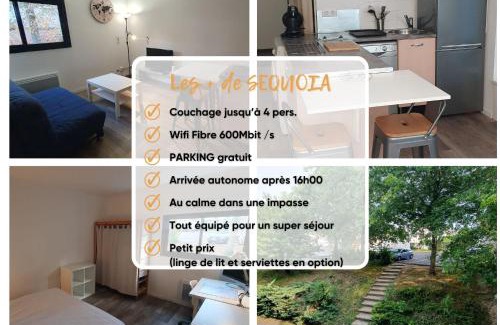Joneliere - Universite Apartment | Idéal couple Appartement 1 chambre Cosy et calme pour visiter Nantes