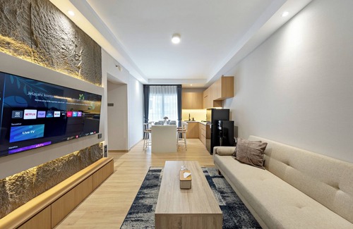 Jakarta Apartment | Newly Renovated 2BR Apt and Direct Mall Access