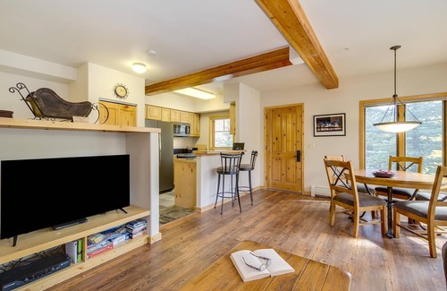 Breckenridge Condo | IDEAL LOCATION: Ski-In Townhome. Short Walk to Gondola & Main St., Hot Tub. W/D