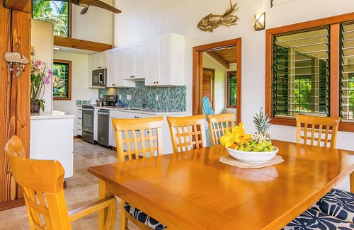 Princeville House | Ideal Makai Golf Course location, 2 primary suites plus loft, ocean view & AC