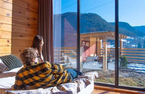 Bagvdanari Ski Chalet | Ideal six-person villa for large families with pets, featuring barbecue and spacious yard Svaneti Сountryside 1