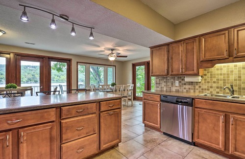 Camdenton House | Ideally Located Home w/Private Dock in Camdenton!