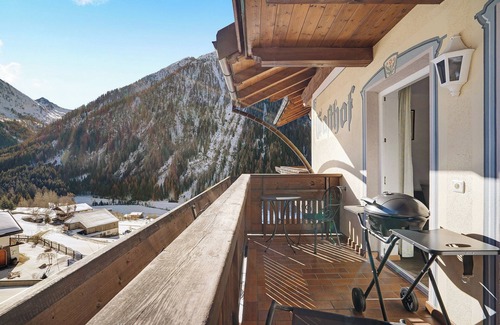 San Leonardo in Passiria Apartment | Idyllic Apartment 'Innerwalten 200' with Mountain View, Restaurant & Parking