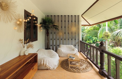 Srithanu House | Idyllic Hideaway - 2mn ZenBeach - Garden - 4K TV - AC